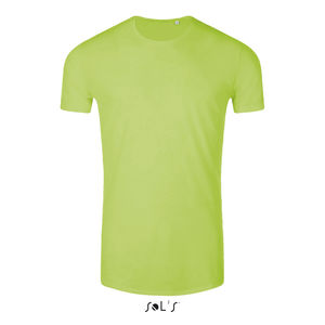 Tee-shirt publicitaire homme | Mauï Vert fluo