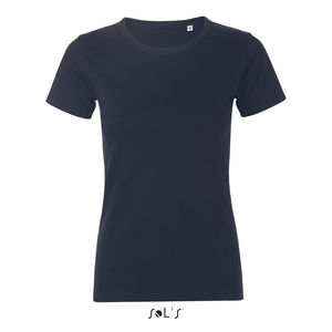 Tee-shirt publicitaire col rond femme | Murphy Women French marine