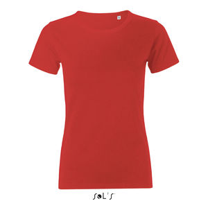 Tee-shirt publicitaire col rond femme | Murphy Women Hibiscus