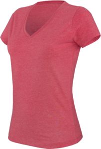 Peve | T-shirts publicitaire Red heather 