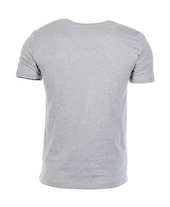 T-shirt publicitaire homme manches courtes col en v | Luke V-neck Men Grey Heather