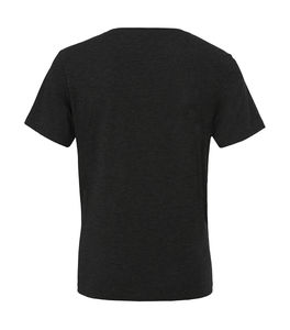 T-shirt homme encolure large publicitaire | Markab Charcoal Black Triblend