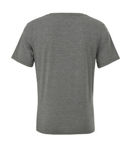 T-shirt homme encolure large publicitaire | Markab Grey Triblend