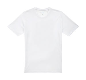 T-shirt publicitaire manches courtes | Le Roux White