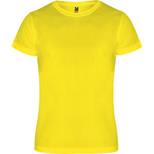 T-shirt sport personnalisé | Camimera Jaune fluo