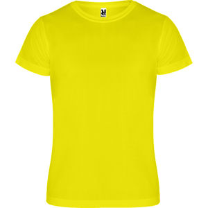 T-shirt sport personnalisé | Camimera Jaune