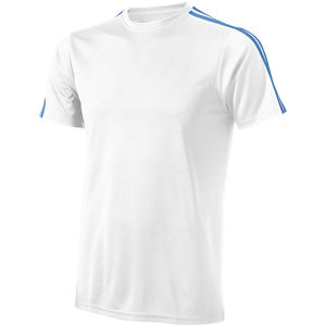 T-shirt personnalisé manches courtes Baseline Blanc