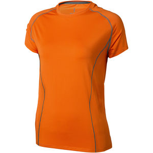 T-shirt publicitaire cool fit manches courtes pour femmes Kingston Orange