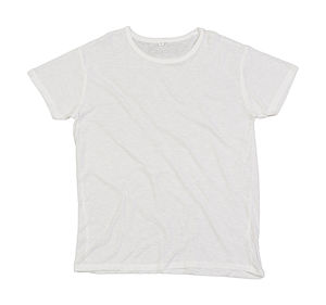 T-shirt publicitaire homme manches courtes | Benenson Ivory