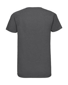 T-shirt homme col v hd publicitaire | Fahd Grey Marl