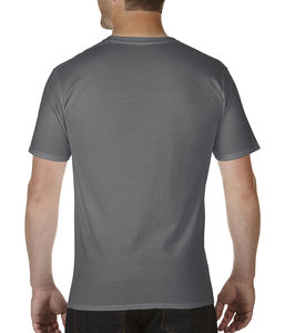 T-shirt homme col v premium publicitaire | Kirkland Charcoal