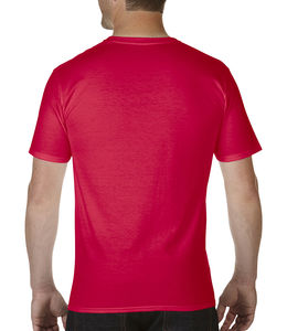 T-shirt homme col v premium publicitaire | Kirkland Red