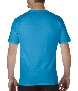 T-shirt homme col v premium publicitaire | Kirkland Sapphire