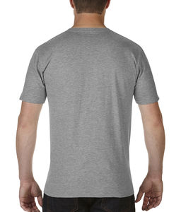 T-shirt homme col v premium publicitaire | Kirkland Sport Grey