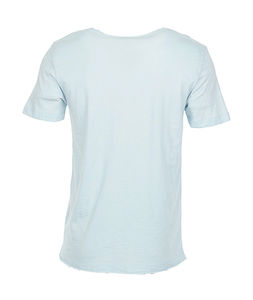 T-shirt personnalisé homme manches courtes | Shawn Oversized Crew Neck Powder Blue