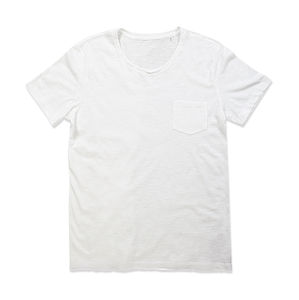 T-shirt personnalisé homme manches courtes | Shawn Oversized Crew Neck White