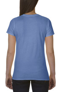 T-shirt publicitaire femme manches courtes | Lévesque Flo Blue