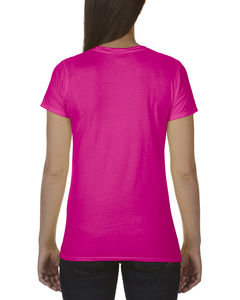 T-shirt publicitaire femme manches courtes | Lévesque Neon pink