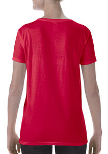 T-shirt femme col bateau publicitaire | Maniwaki Red