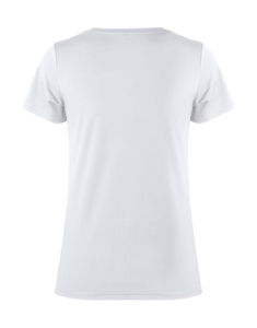 T-shirt publicitaire femme manches courtes | Women`s Impact Softex® White