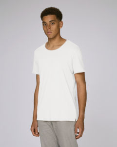 T-shirt homme teint en pièce | Stanley Imagines Vintage Garment Dyed White