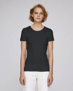 T-shirt en côte femme | Stella Recalls Black