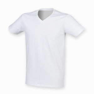 Tee-Shirts pub The Feel Good V-Neck Men SF122 White