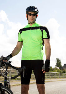 Textiles de sport publicitaires Bikewear Full Zip Performance Top SP188