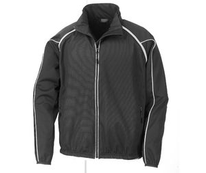 Textiles de sport publicitaires RACE SYSTEM JACKET MEN SP172 Noir