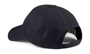 Bonnet publicitaire | Solid Brushed Twill Cap Black