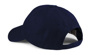 Bonnet publicitaire | Solid Brushed Twill Cap Navy