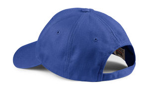 Bonnet publicitaire | Solid Brushed Twill Cap Royal Blue