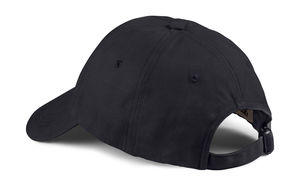 Bonnet personnalisé | Solid Low-Profile Brushed Twill Cap Black