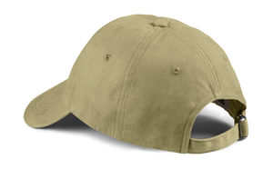 Bonnet personnalisé | Solid Low-Profile Brushed Twill Cap Khaki