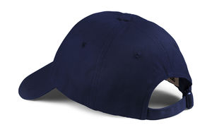 Bonnet personnalisé | Solid Low-Profile Brushed Twill Cap Navy