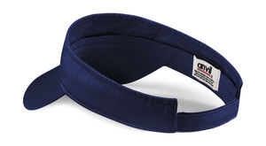 Bonnet publicitaire | Solid Low-Profile Twill Visor Navy