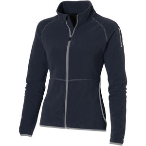 Veste publicitaire micro-polaire full zip femme Drop Shot Marine