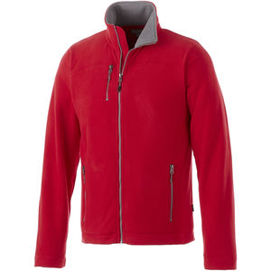 Veste personnalisée en micropolaire Pitch Rouge