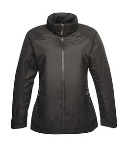 Veste personnalisée femme manches longues avec capuche | Ashford II Women Black