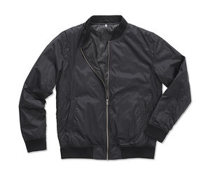 Veste personnalisée homme manches longues | Active Pilot Jacket Black Opal