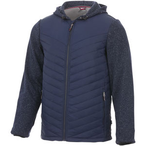 Veste personnalisée hybride thermale Hutch Marine