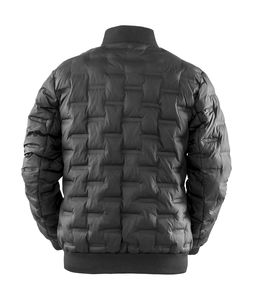 Veste personnalisée unisexe veste chaudes | Ultrasonic Rib MA1 Black