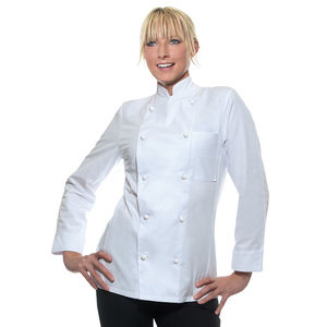 Veste de Cuisine Publicitaire - Meggoo Blanc