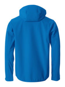 Veste publicitaire à capuche 3 couches | Basic Softshell Royal Blue