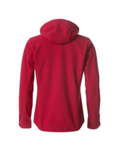 Veste publicitaire femme à capuche | Basic Softshell Ladies Red