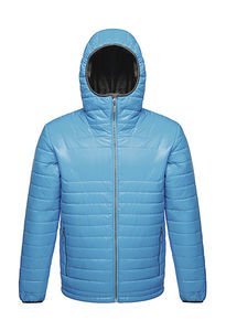 Veste publicitaire homme manches longues avec capuche | Icefall II Methyl Blue