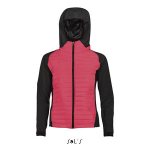 Veste publicitaire running light femme | New York Women Corail fluo